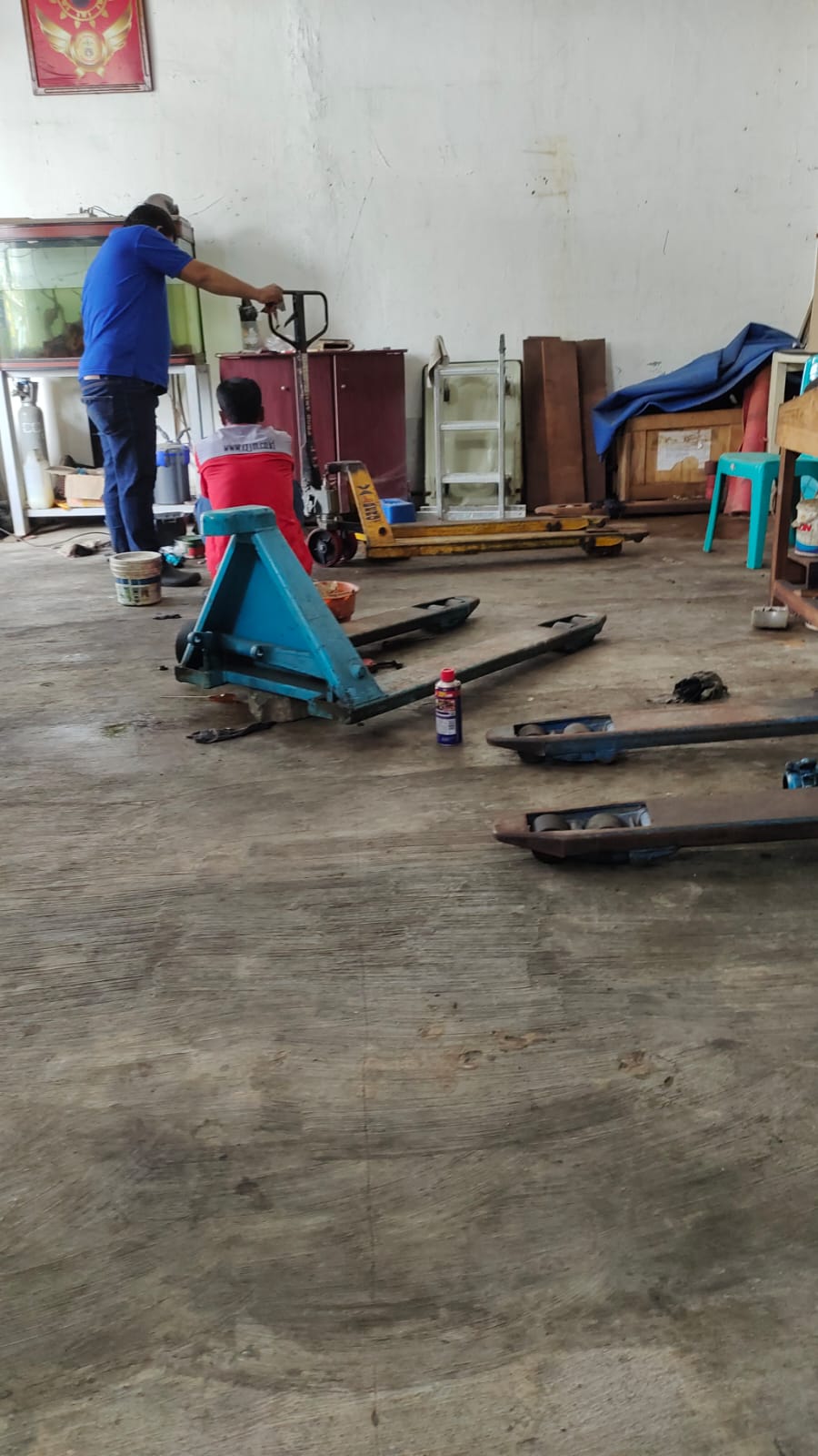 Jual hand pallet bishamon 3 ton Murah di Pekalongan